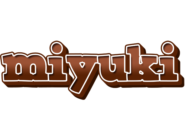 Miyuki brownie logo