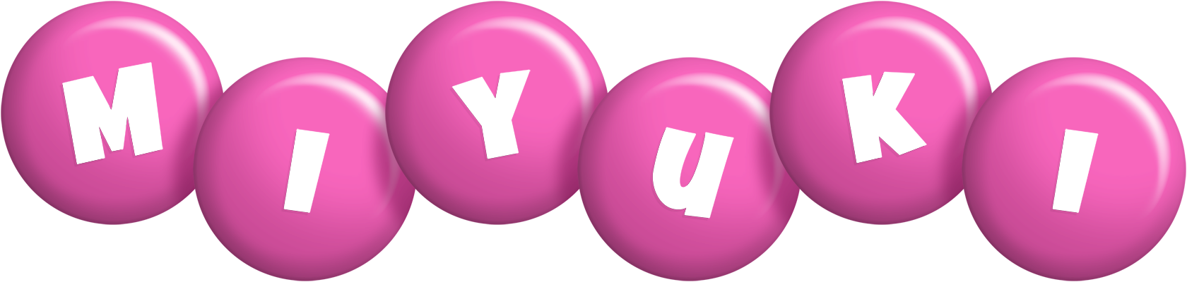 Miyuki candy-pink logo