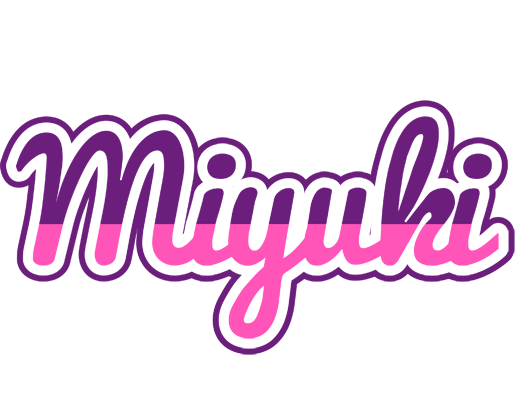 Miyuki cheerful logo