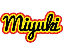 Miyuki flaming logo