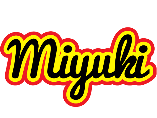 Miyuki flaming logo