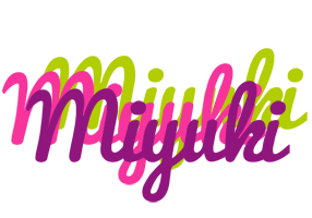 Miyuki flowers logo