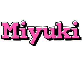 Miyuki girlish logo