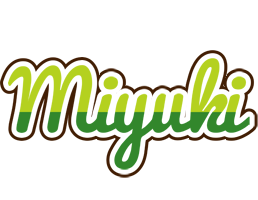 Miyuki golfing logo