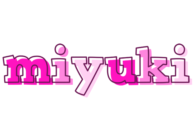 Miyuki hello logo