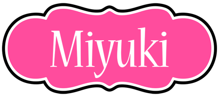 Miyuki invitation logo