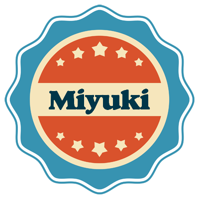 Miyuki labels logo
