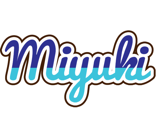 Miyuki raining logo