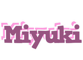 Miyuki relaxing logo