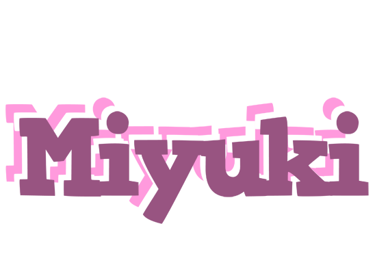 Miyuki relaxing logo