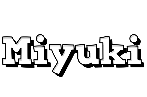Miyuki snowing logo