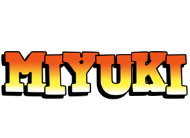 Miyuki sunset logo