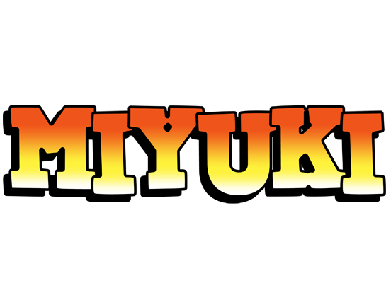 Miyuki sunset logo