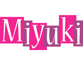 Miyuki whine logo