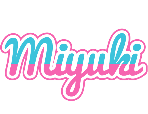 Miyuki woman logo
