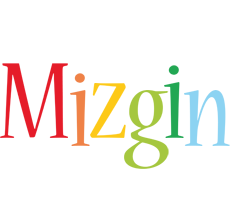 Mizgin birthday logo