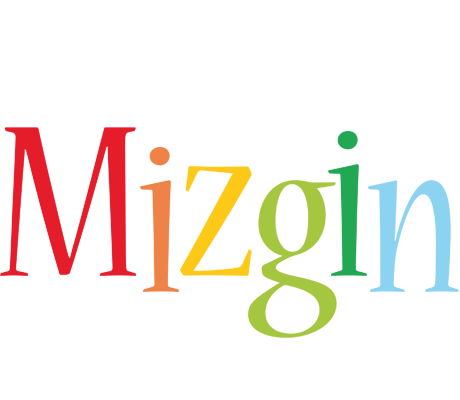 Mizgin birthday logo