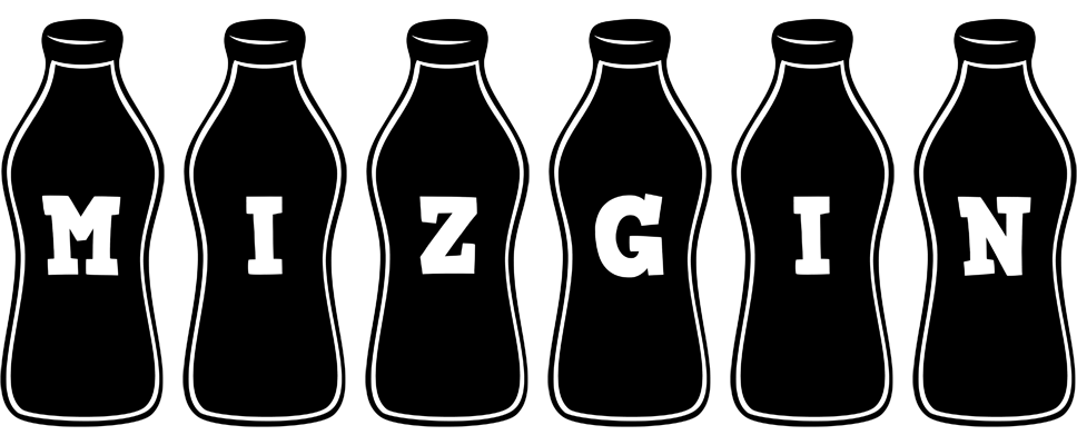 Mizgin bottle logo