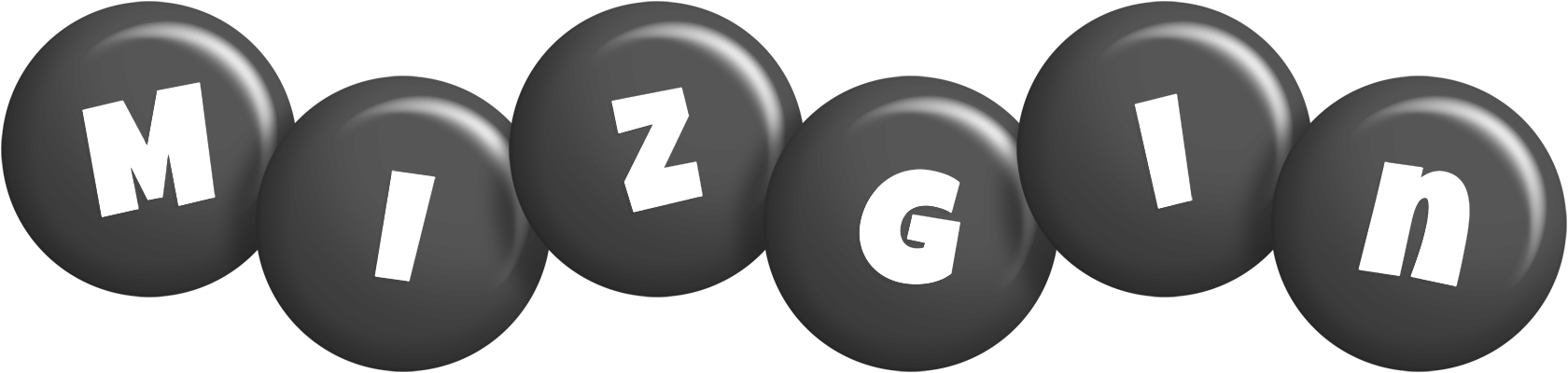 Mizgin candy-black logo