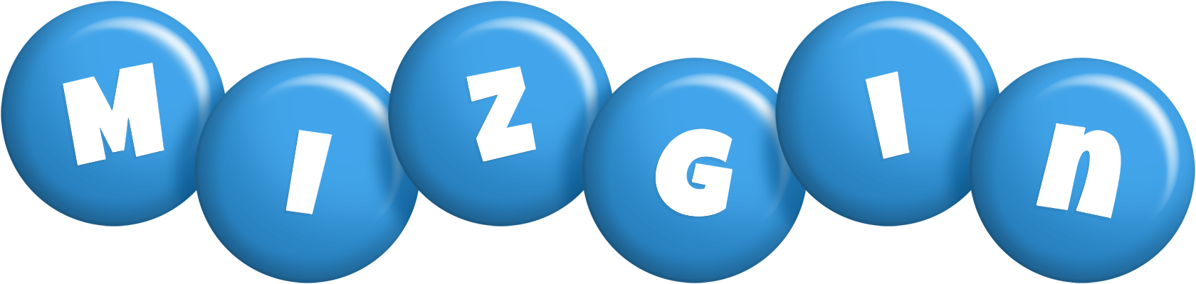 Mizgin candy-blue logo