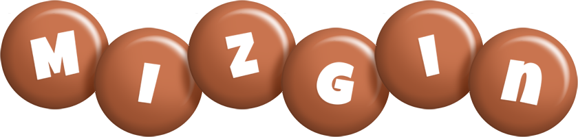 Mizgin candy-brown logo