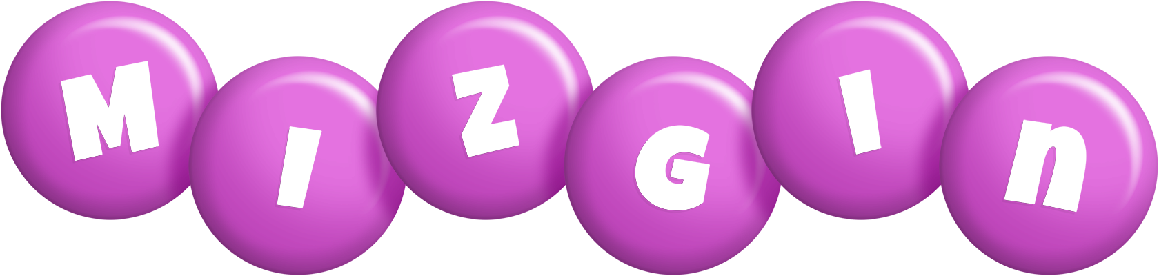 Mizgin candy-purple logo