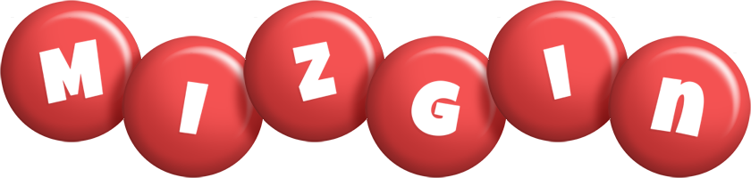 Mizgin candy-red logo