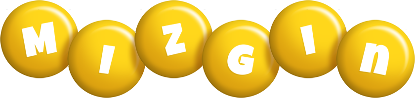Mizgin candy-yellow logo