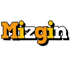 Mizgin cartoon logo