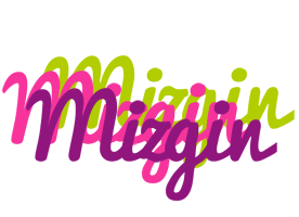 Mizgin flowers logo