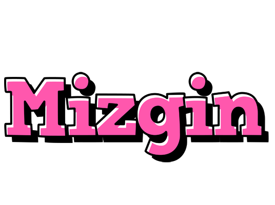 Mizgin girlish logo