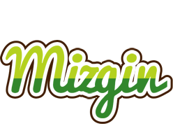Mizgin golfing logo
