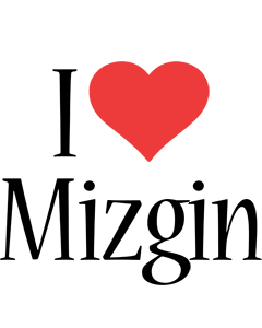 Mizgin i-love logo