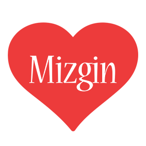 Mizgin love logo