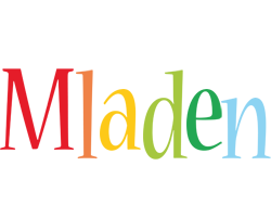 Mladen birthday logo