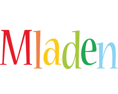 Mladen birthday logo