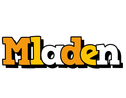 Mladen cartoon logo