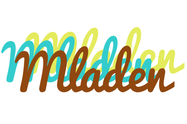 Mladen cupcake logo