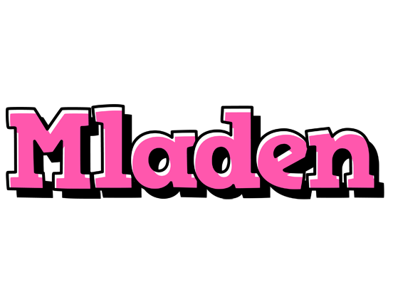 Mladen girlish logo