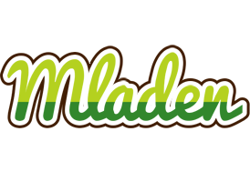 Mladen golfing logo