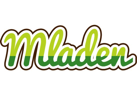 Mladen golfing logo