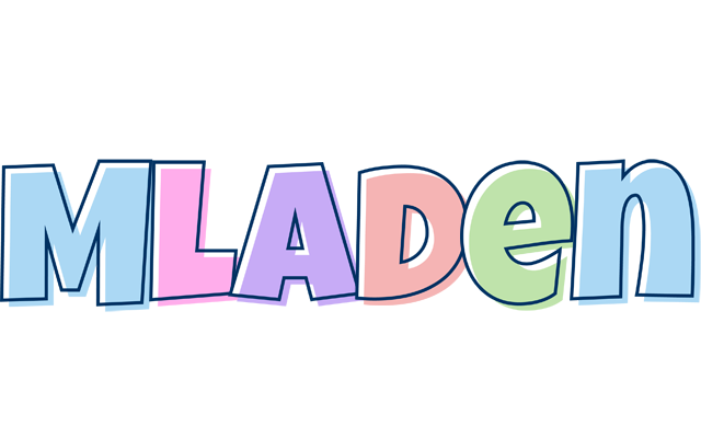 Mladen pastel logo