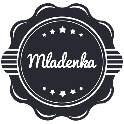 Mladenka badge logo