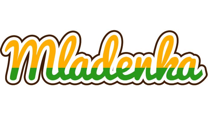 Mladenka banana logo