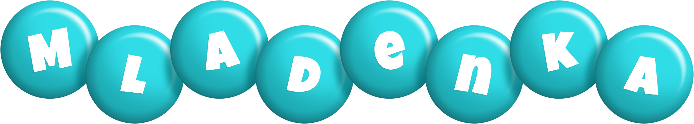 Mladenka candy-azur logo