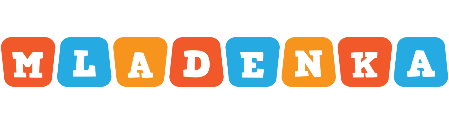 Mladenka comics logo