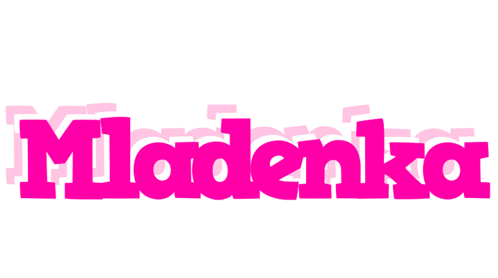 Mladenka dancing logo