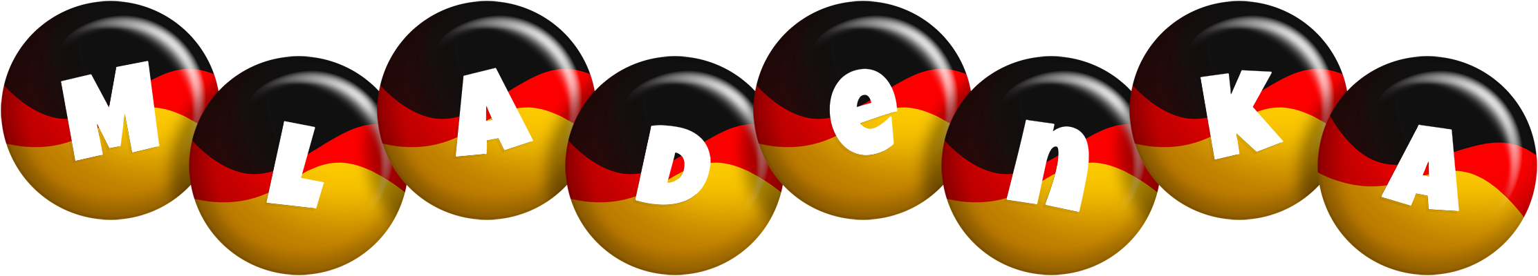 Mladenka german logo