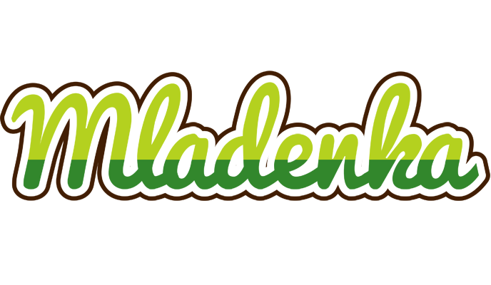 Mladenka golfing logo