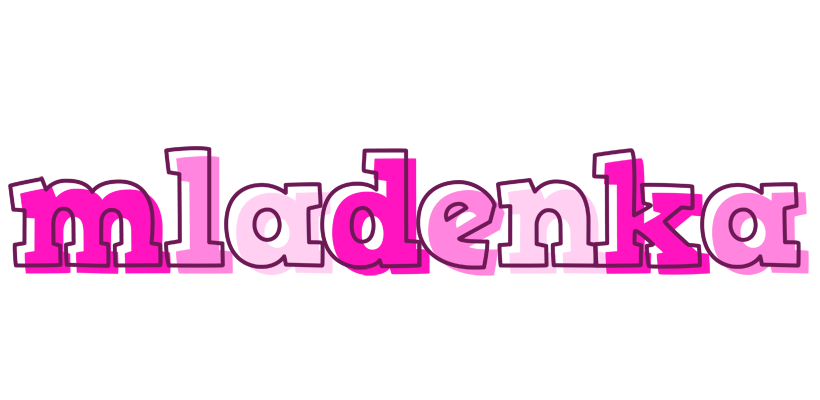 Mladenka hello logo